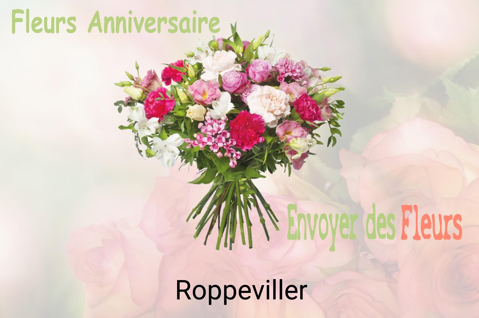 Bouquet de fleurs d’anniversaire livré à Roppeviller